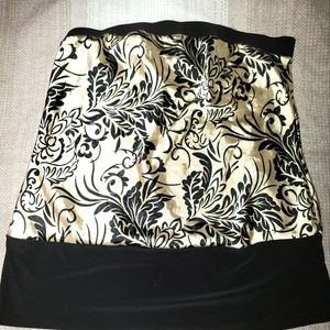 Lane Bryant Skirt. Size 18-20. Black/Cream